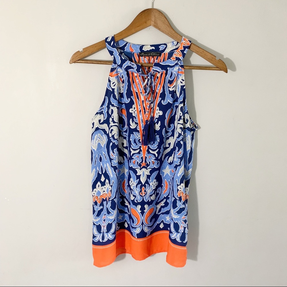 Rose and Olive S-M  pit-18” 27” length Blouse